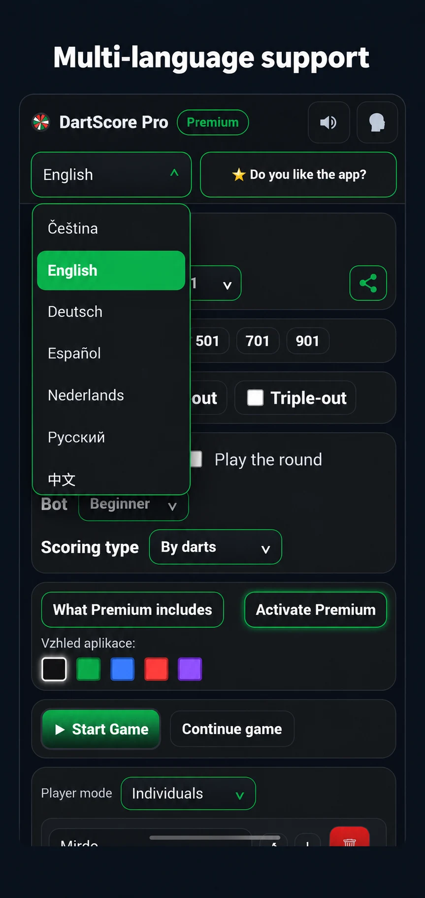 Dart Score Pro: Darts App screenshot