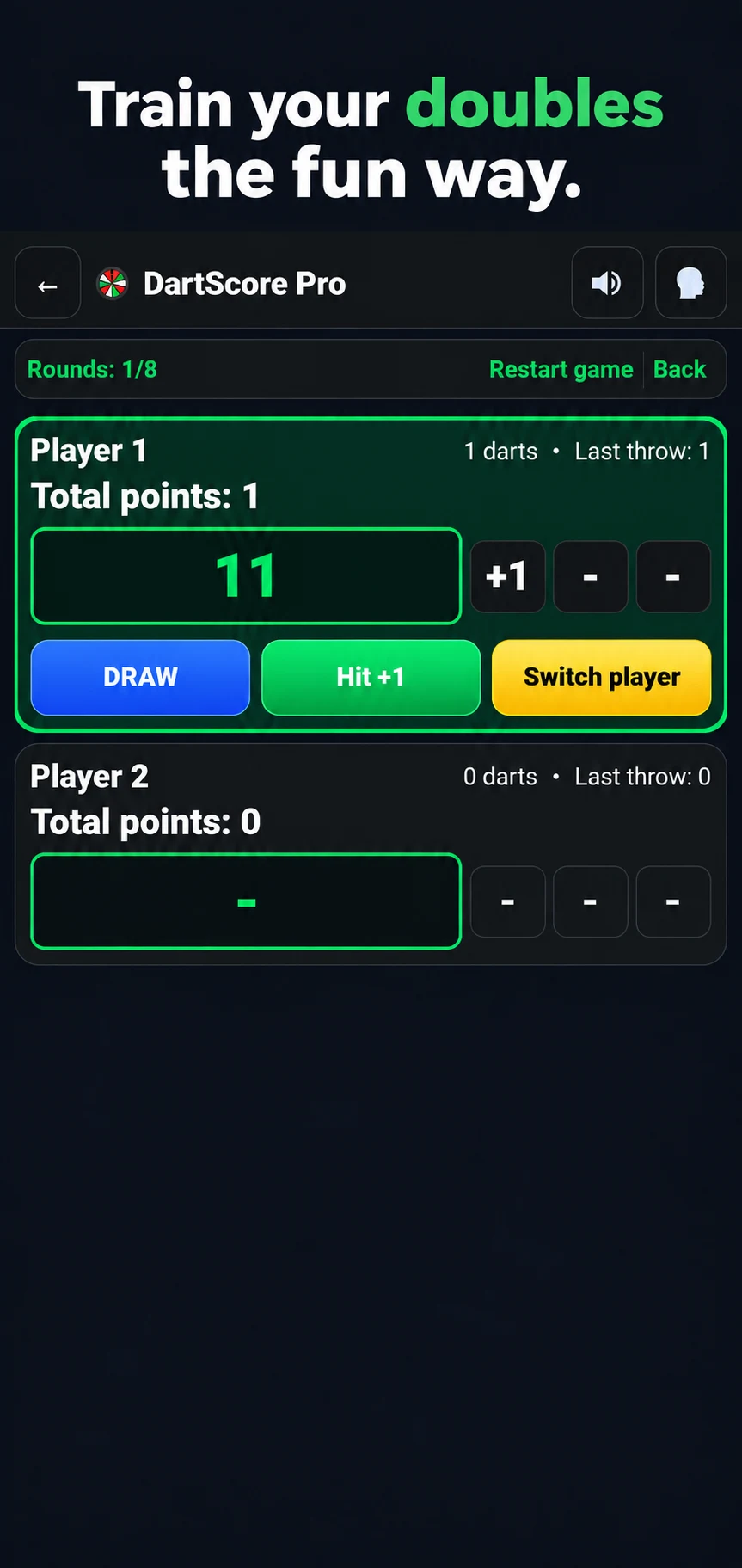 Dart Score Pro: Darts App screenshot